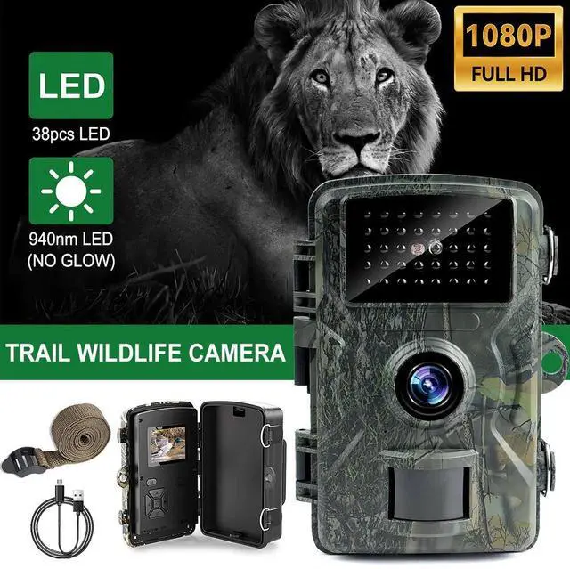 Alt view image 2 of 7 - 1080P HD Hunting Trail Camera Wildlife Waterproof Game Cam Night Vision Motior