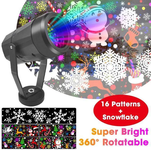 Alt view image 2 of 7 - Christmas Lights Projector LED Laser Outdoor Landscape Xmas Move Lamp Xmas Gift