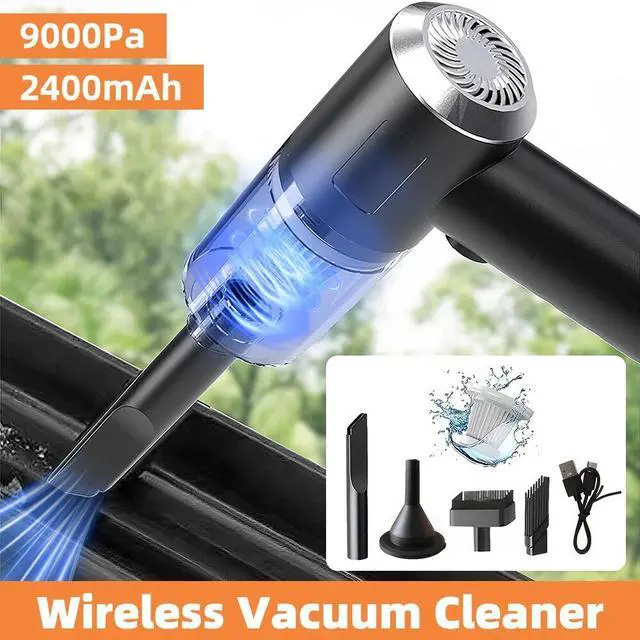 Main image of Handheld Car Vacuum Cordless 9000PA, 2 in 1 Handheld Vacuum Cleaner Air Duster