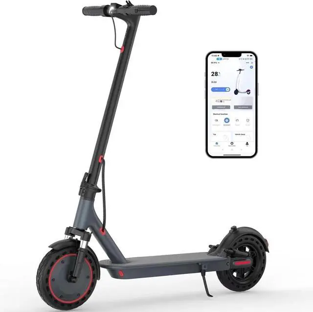 Main image of AOVOPRO 10" 500W E Scooter for Adults Foldable Scooter Double Shock Absorption