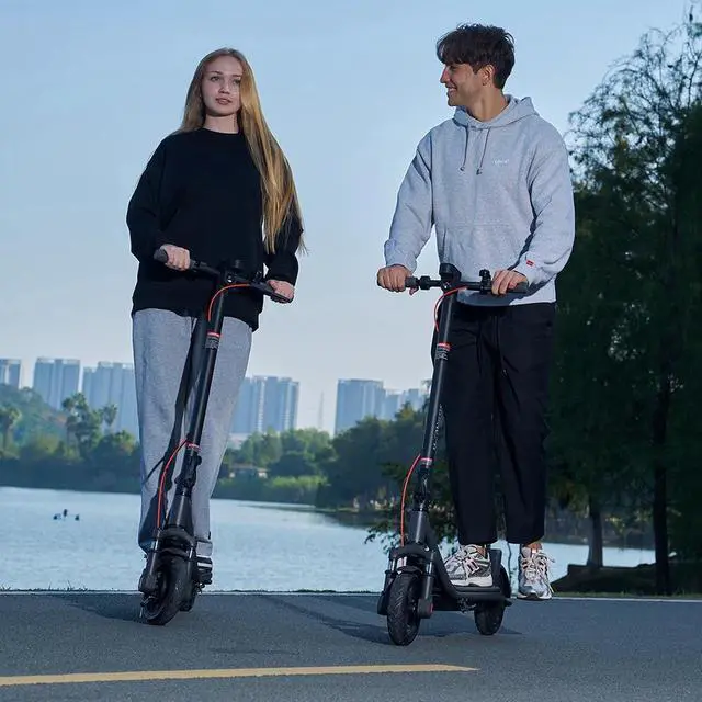 Alt view image 5 of 7 - 2025 ADULTS ELECTRIC SCOOTER FOLDABLE SCOOTER WITH APP &DOUBLE SHOCK ABSORPTION