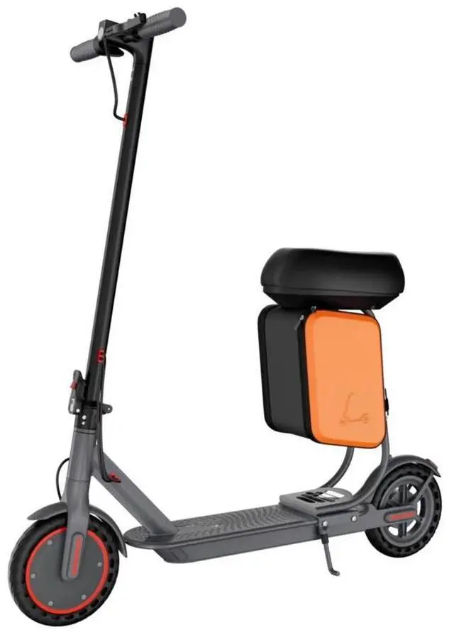Alt view image 2 of 7 - LADPED Electric Scooter with Seat for Adults 8.5" Solid 19MPH Commuter E-Scooter