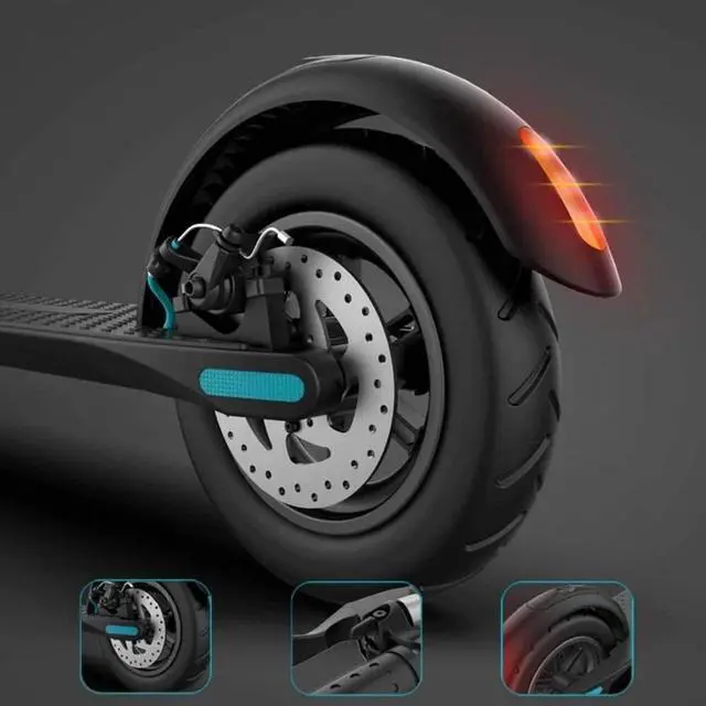 Alt view image 3 of 6 - Eskuta KS-350 Long-Range Electric Powerful Kick Scooter, Removeable Battery