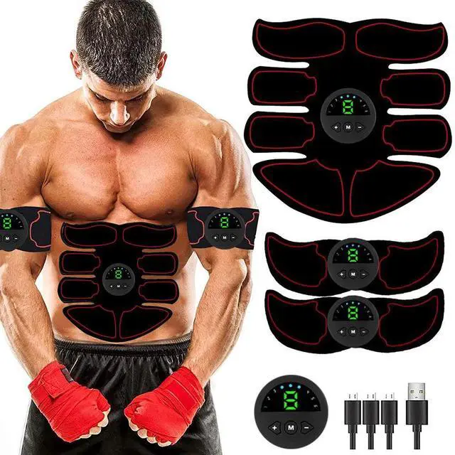 Main image of Rechargeable Abdominal Muscle Stimulator Trainer Abs Fitness Excersize Gear USA