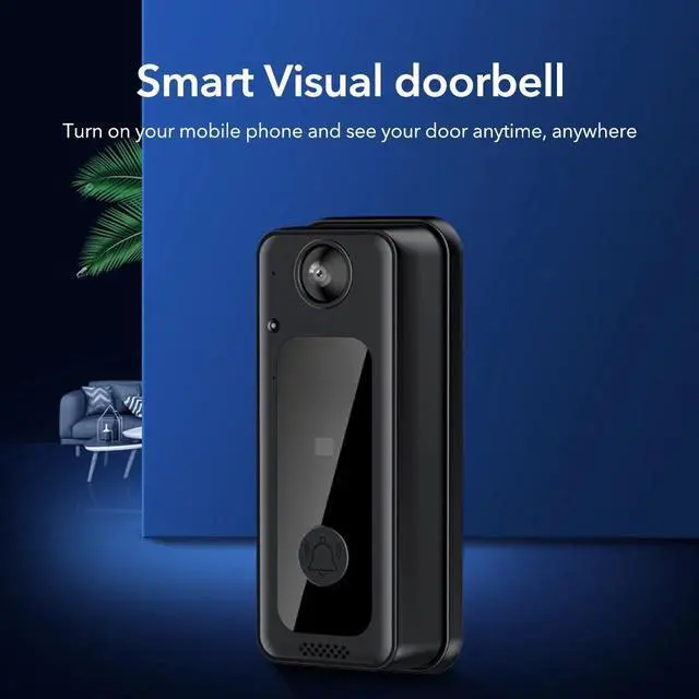 Alt view image 6 of 7 - WiFi Wireless Video Doorbell Smart Phone Door Ring Intercom Security Camera Bell