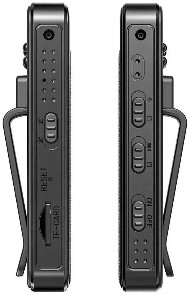 Alt view image 7 of 7 - HD 1080P Mini Camera Clip on Body Small Sports DV Law Enforcement Recorder Cam