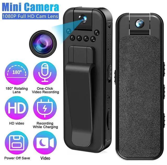Main image of HD 1080P Mini Camera Clip on Body Small Sports DV Law Enforcement Recorder Cam