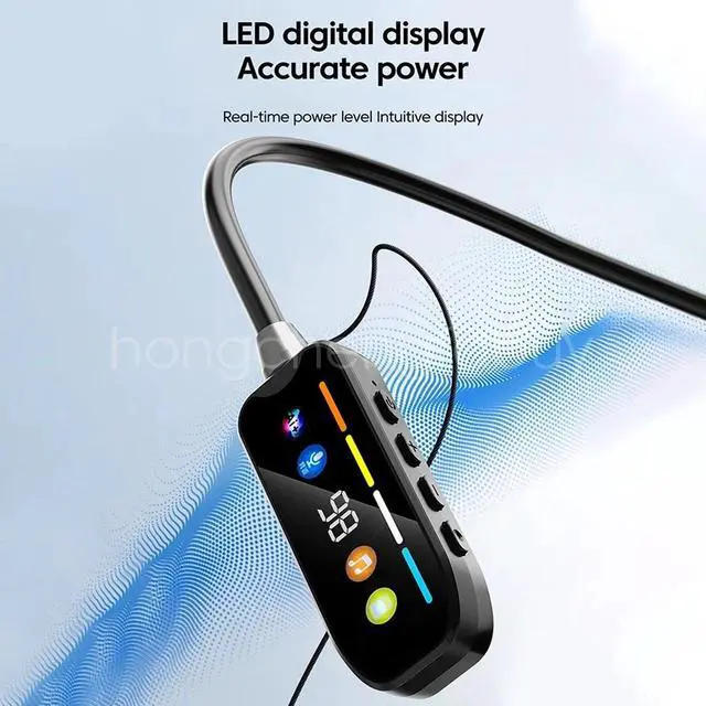 Alt view image 6 of 7 - Wireless Bluetooth Headphones Neckband Stereo Earphones Headsets Mic Waterproof