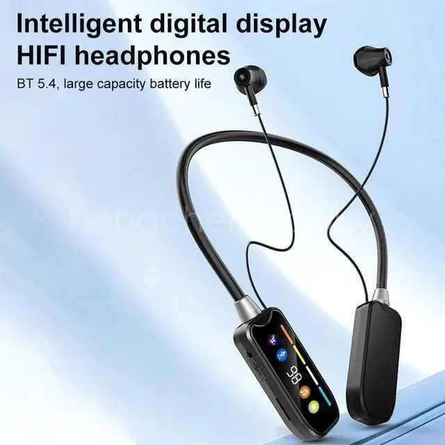 Alt view image 5 of 7 - Wireless Bluetooth Headphones Neckband Stereo Earphones Headsets Mic Waterproof