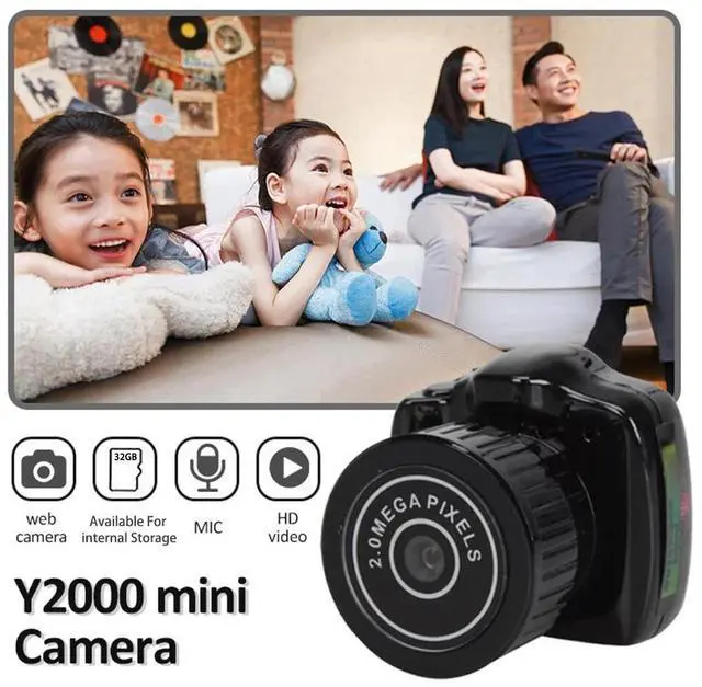 Alt view image 6 of 7 - HD Super Mini Camera 640*480P Small Camcorder Sports Video Recorder Kids Gift A