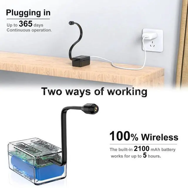 Alt view image 6 of 7 - Wireless WiFi Mini Camera 1080P Security Cam Motion Sensor with 2100mAh Battery