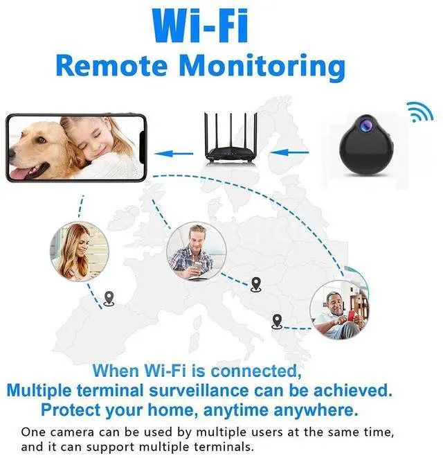 Alt view image 3 of 7 - Mini Necklace Camera 1080p Video Audio Voice Recording Wearable Small Recorder