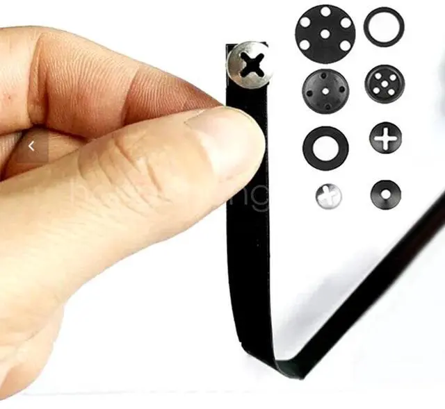 Alt view image 4 of 7 - 8pcs Mini Button DIY Pinhole Camera Lens Cover Suitable for Standard 8x8mm Lens