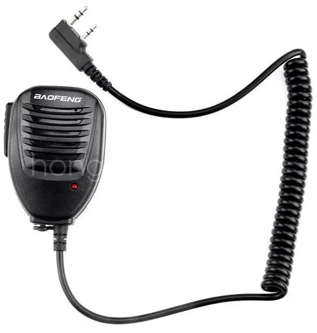 Alt view image 5 of 6 - Handheld Speaker Microphone Shoulder Mic For Baofeng UV-5R BF-888S Walkie-talkie