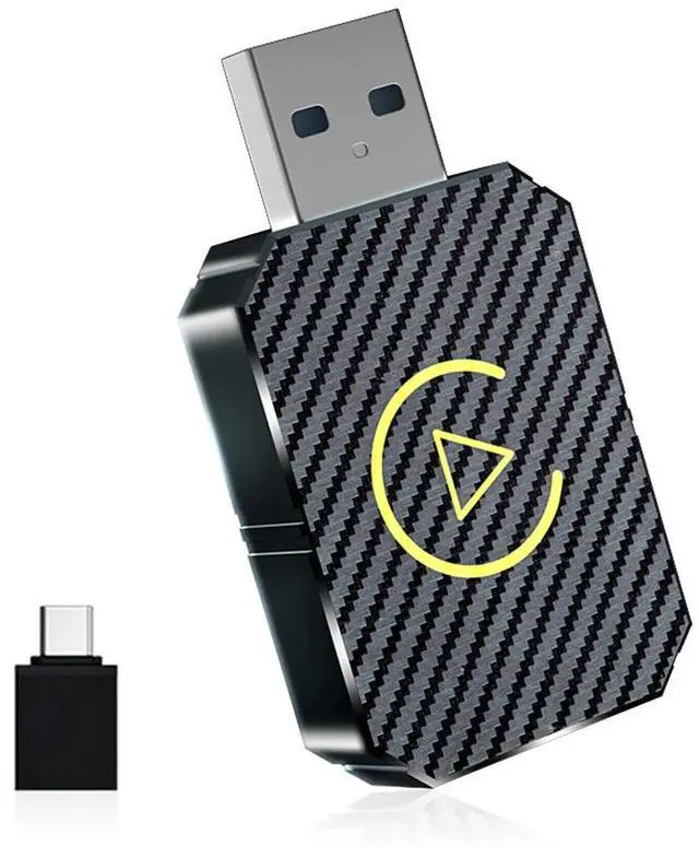 Main image of Wired to Wireless Carplay Android Auto Adapter WiFi BT Connect Mini USB Dongle