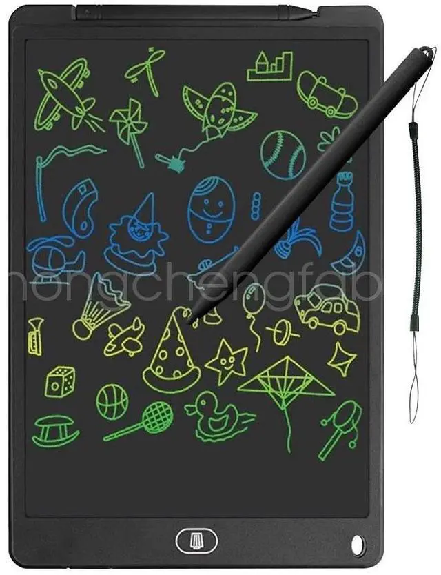 Alt view image 2 of 6 - 12" Digital LCD Writing Tablet Drawing Board Colorful Handwriting Pad for Kids