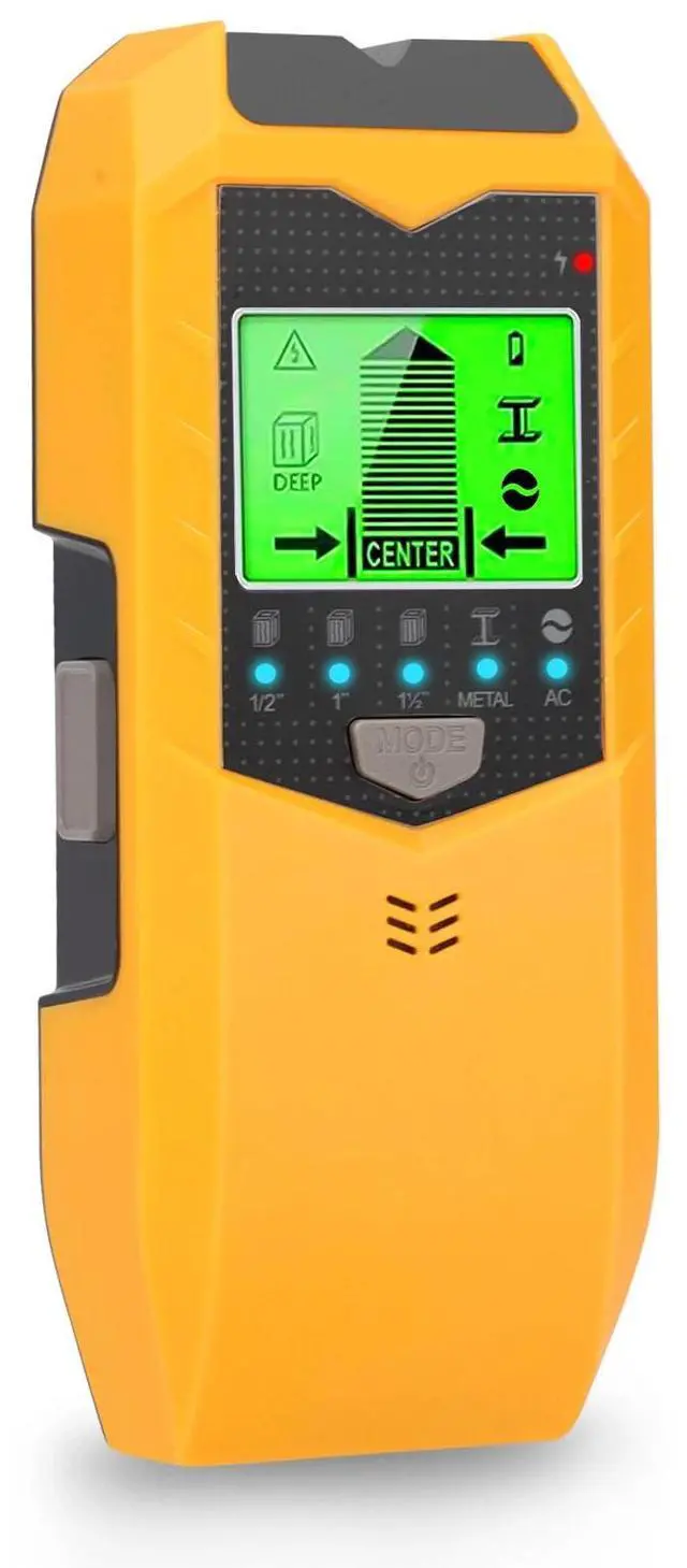 Main image of 5 in 1 Digital Stud Finder Wood Metal Pipe Wire Wall Scanner Sensor LCD Detector