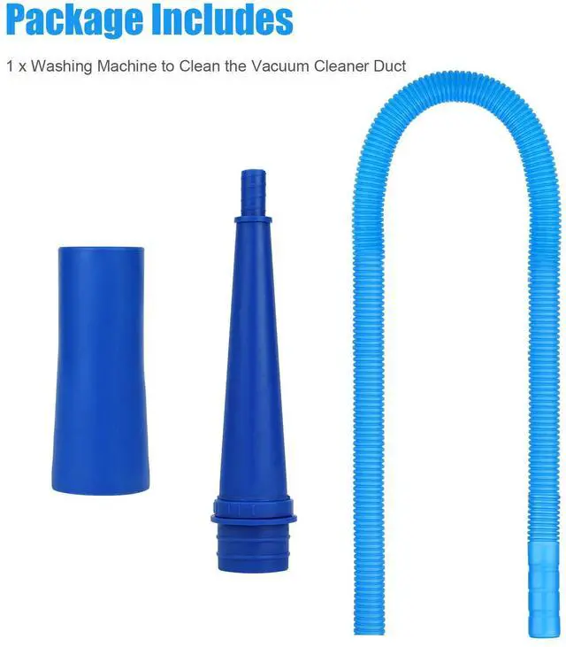 Alt view image 6 of 7 - Dryer Vent Lint Power Remover Vacuum Hose Attachment Cleaner Kit for Washer Duct