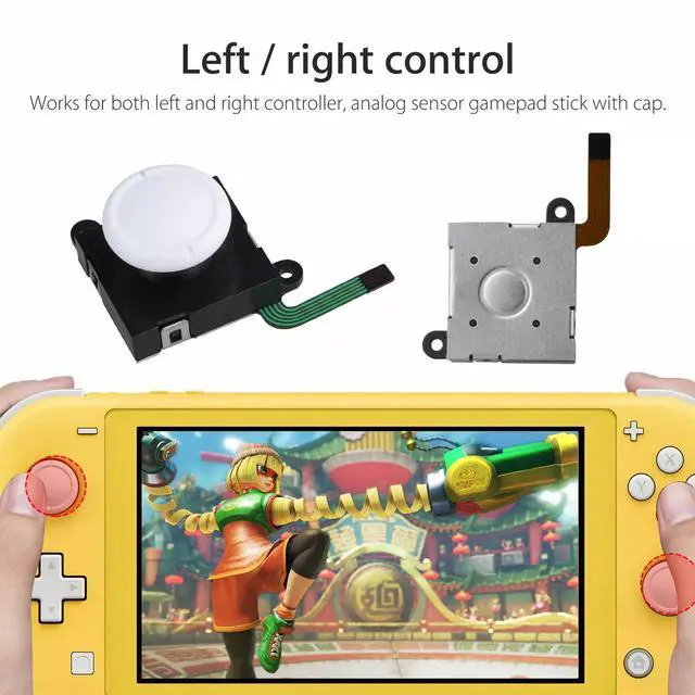 Alt view image 3 of 7 - For Nintendo Switch Lite 19in1 Analog Joystick Replacement Repair Tool Kit Set