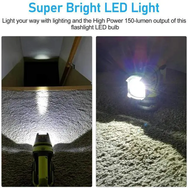 Alt view image 5 of 7 - 6Pcs P13.5S LED Flashlight Torch Lamp Upgrade Light Bulbs 3V White Super Bright