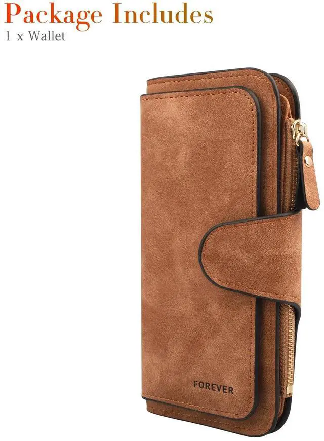 Alt view image 7 of 7 - Women Lady Soft Leather Wallet Long Clutch Card Holder Purse Pocket Handbag Gift