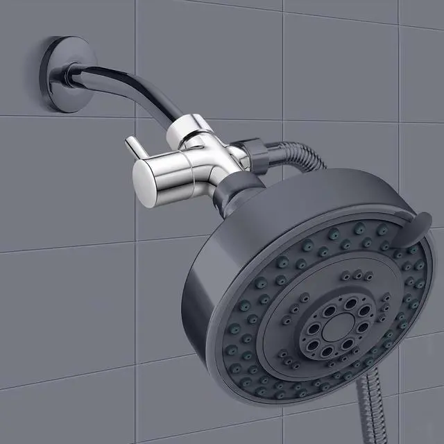 Alt view image 3 of 7 - 1/2" 3-Way T-adapter Shower Head Diverter Valve Water Splitter Switch Tap Faucet