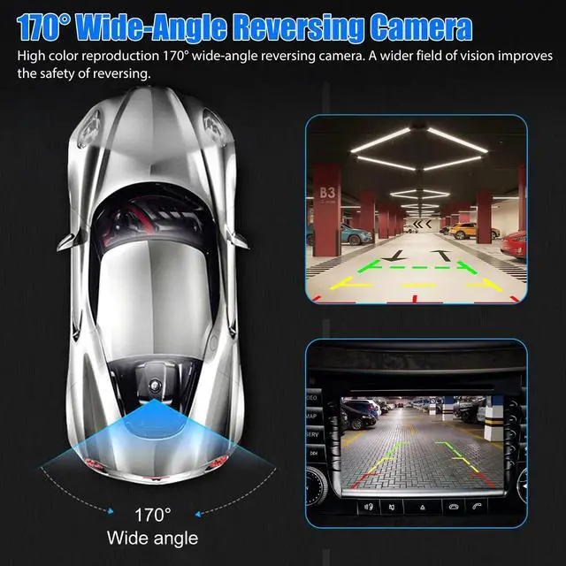 Alt view image 2 of 7 - Rear View Backup Back Up Camera for Ford Fusion 2013 2014 2015 2016 ES7T19G490AA