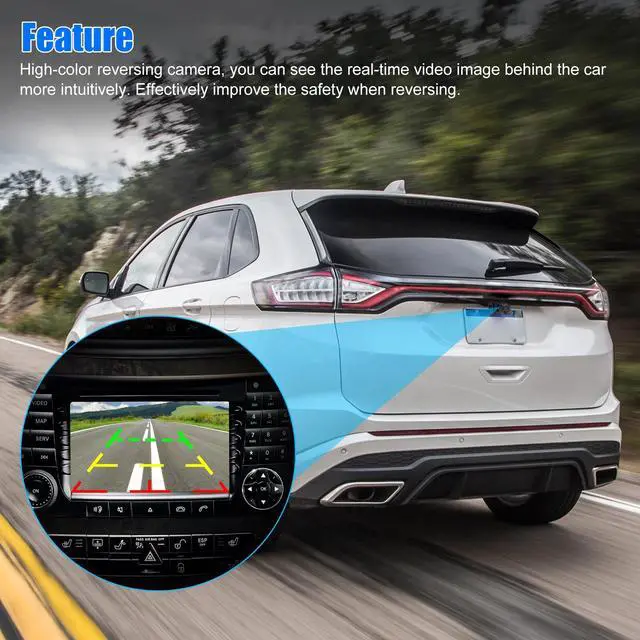 Alt view image 3 of 7 - Rear View Backup Back Up Camera for Ford Fusion 2013 2014 2015 2016 ES7T19G490AA