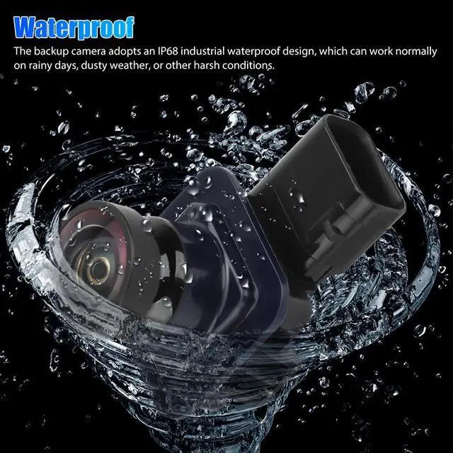 Alt view image 5 of 7 - Rear View Backup Back Up Camera for Ford Fusion 2013 2014 2015 2016 ES7T19G490AA