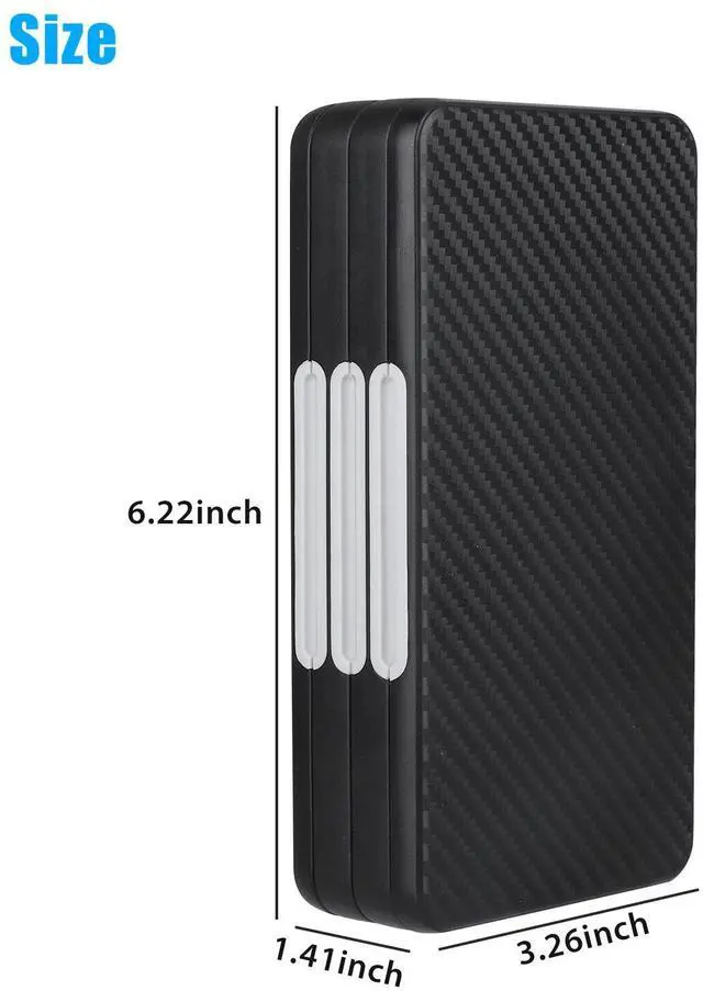 Alt view image 7 of 7 - 72-in-1 Game Card Case Holder Storage Box Travel Carry Cover for Nintendo Switch