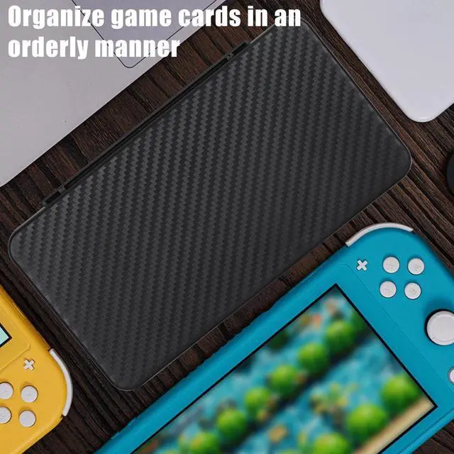 Alt view image 6 of 7 - 72-in-1 Game Card Case Holder Storage Box Travel Carry Cover for Nintendo Switch