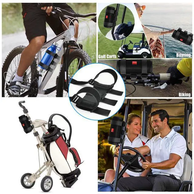 Alt view image 5 of 7 - Portable Bike Speaker Mount Handlebar Sound Bar Bicycle Holder Straps Adjustable