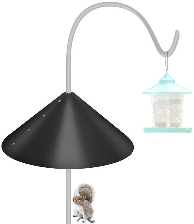 Main image of 16" Weatherproof Squirrel Baffle for Outdoor Bird Feeders for Garden Pole Guard