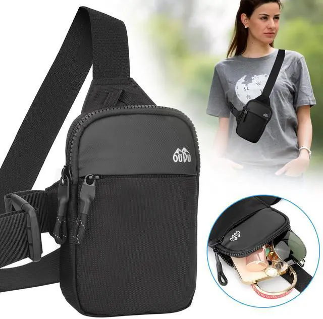 Main image of Men Women Sling Bag Cross Body Handbag Chest Shoulder Backpack Travel Waterproof