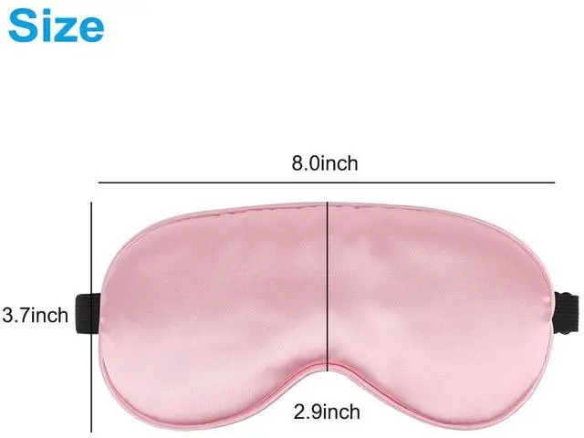 Alt view image 6 of 7 - 3pcs Travel Eye Mask Sleeping Soft Padded Shade Cover Rest Relax Sleep Blindfold
