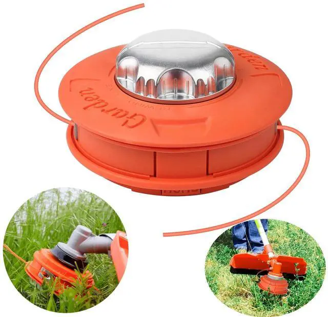 Main image of Universal Replace Lawn Trimmer Head for Weed Wacker, Garden Grass Cutting Tools