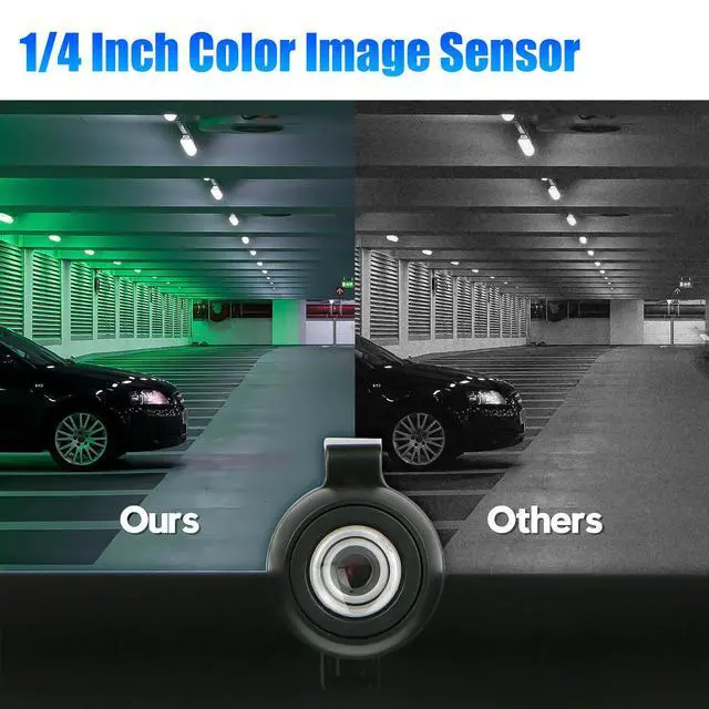 Alt view image 4 of 7 - HD Waterproof Car Reverse Camera Night Vision Rear View Backup Parking Video Cam