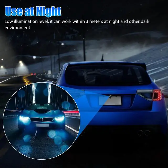 Alt view image 6 of 7 - HD Waterproof Car Reverse Camera Night Vision Rear View Backup Parking Video Cam