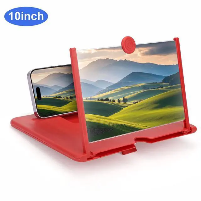 Main image of 10" Screen Mobile Phone Amplifier Eye Protection 3D Screen Magnifier