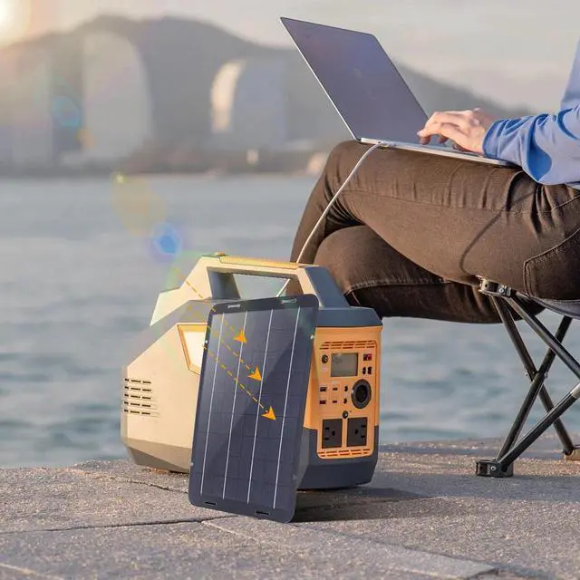 Alt view image 5 of 7 - 60W Solar Panel 12V Trickle Charger Battery Charger Kit Maintainer Boat Car RV