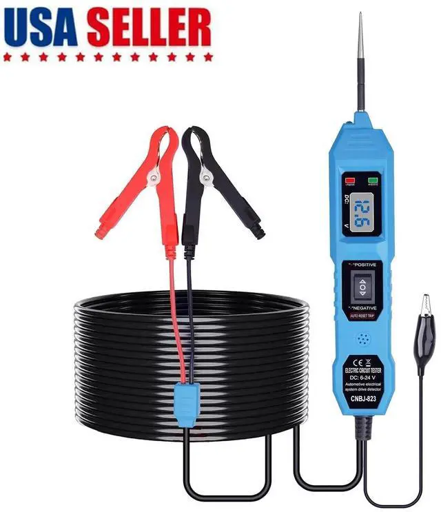 Electrical Tester Probe 3.5-36V Digital Automotive Car Power Circuit Test