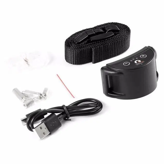 Alt view image 7 of 7 - Anti Barking E-Collar No Bark Dog Training Shock Collar for Small Medium Dog US
