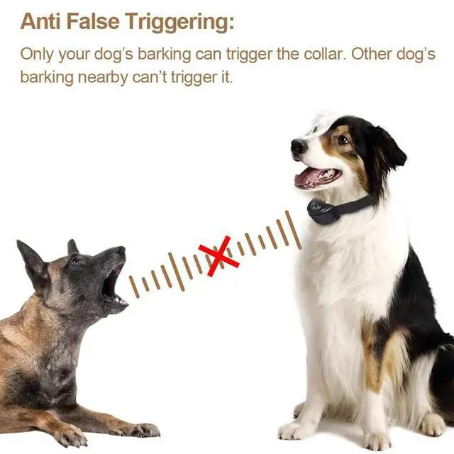 Alt view image 4 of 7 - Anti Barking E-Collar No Bark Dog Training Shock Collar for Small Medium Dog US