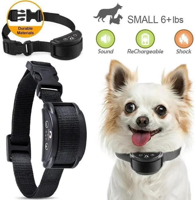Main image of Anti Barking E-Collar No Bark Dog Training Shock Collar for Small Medium Dog US