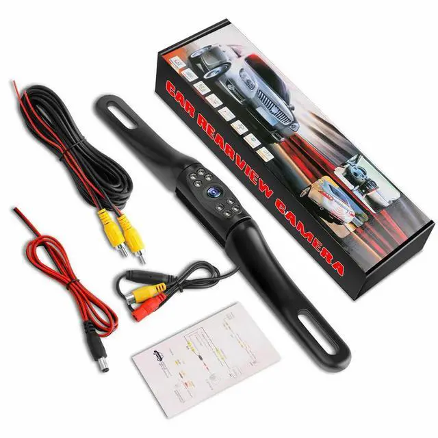 Alt view image 7 of 7 - Parking Camera Wide 170° Waterproof Night Vision Car Rear View Reverse Backup US