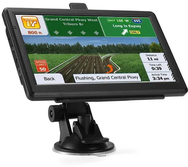 Main image of GPS Navigation For Car/Truck Touch Screen Maps w/ Spoken Direction 7" 8G+256M US