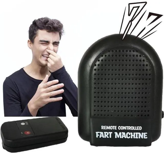 Alt view image 2 of 7 - Electronic Fart Box Machine Remote Controlled Prank Joke Fun Fart Machine Box US