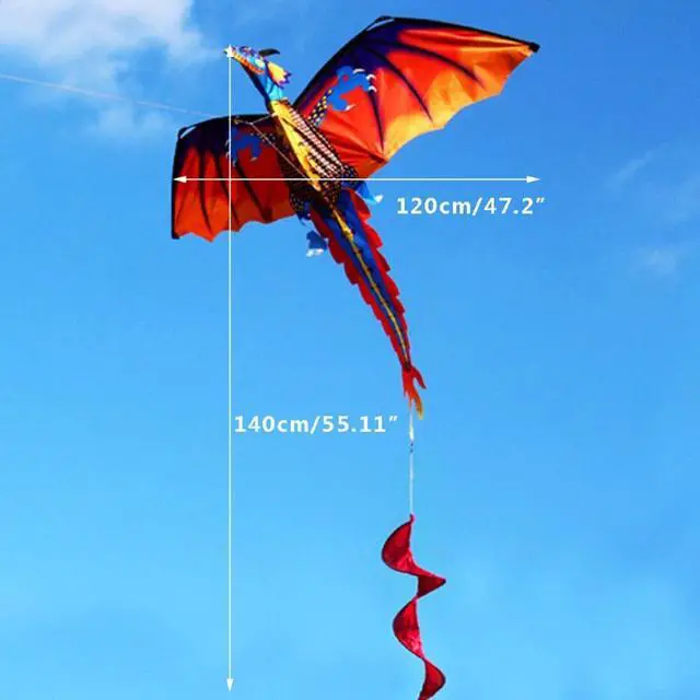 Alt view image 4 of 7 - 3D Dragon Single Line Kite For Adult Kids Classical Sports Outdoor Easy To Fly