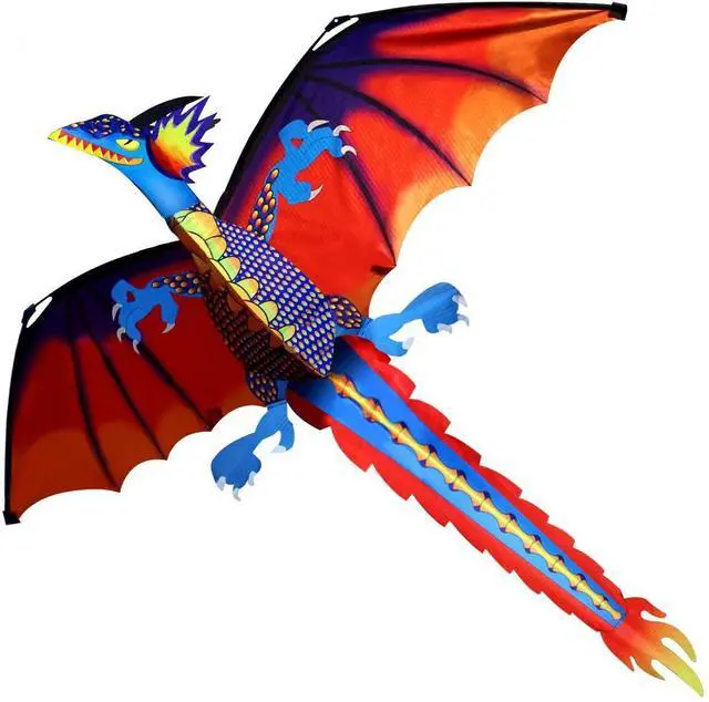 Alt view image 6 of 7 - 3D Dragon Single Line Kite For Adult Kids Classical Sports Outdoor Easy To Fly