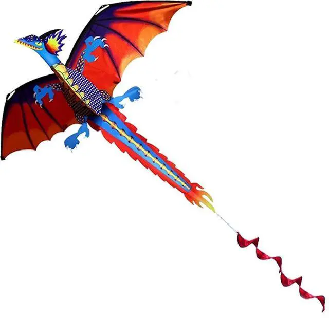 Alt view image 5 of 7 - 3D Dragon Single Line Kite For Adult Kids Classical Sports Outdoor Easy To Fly